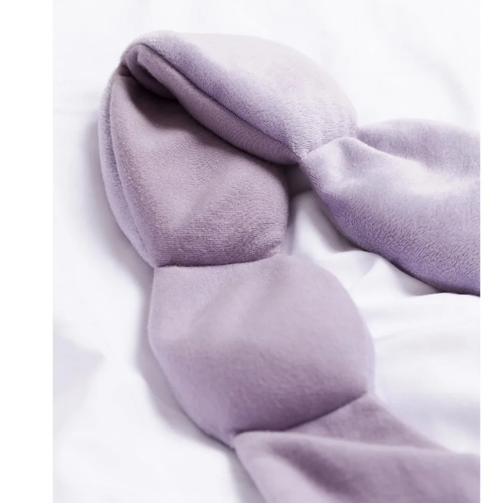 NEW Weighted Eye Mask in Lavender Light-Blocking Better Sleep Never Used